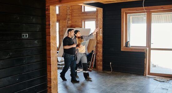 subcontractor discussing project with contractor