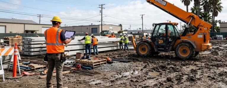 How to File a Mechanics Lien in LA County - construction site in Los Angeles